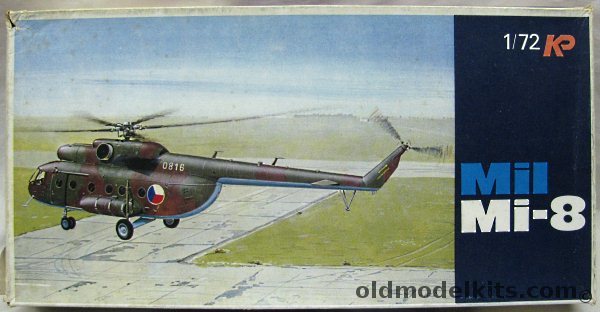 KP 1/72 Mil Mi-8 or Mi-17 Hip - Slov-Air (Civil Flying Crane) / Czech Air Force (multiple) / USSR (multiple), KP28 plastic model kit